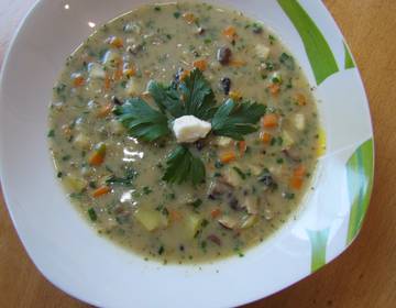Kartoffel-Champignon-Suppe Kartoffel-Champignon-Suppe