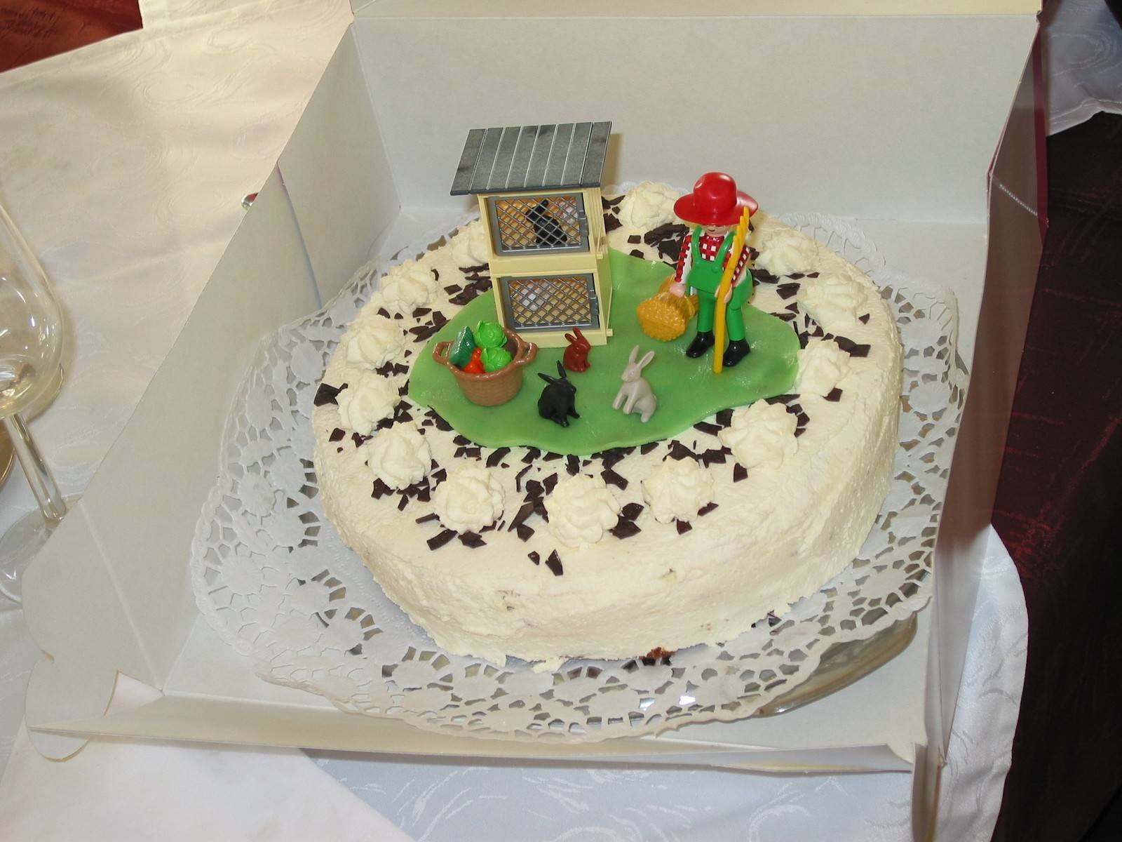 Schokolade-Schaumtorte