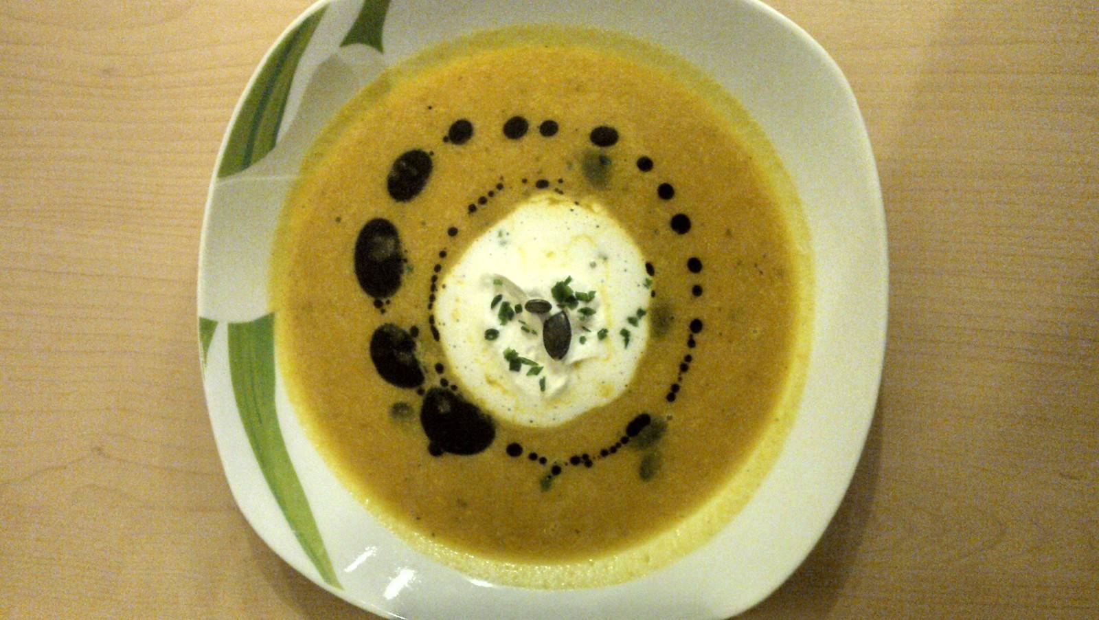 Kürbiscremesuppe