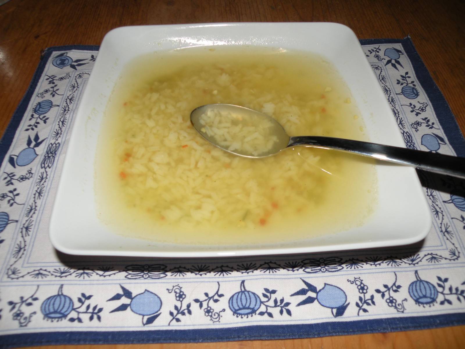 Blitzschnelle Reissuppe