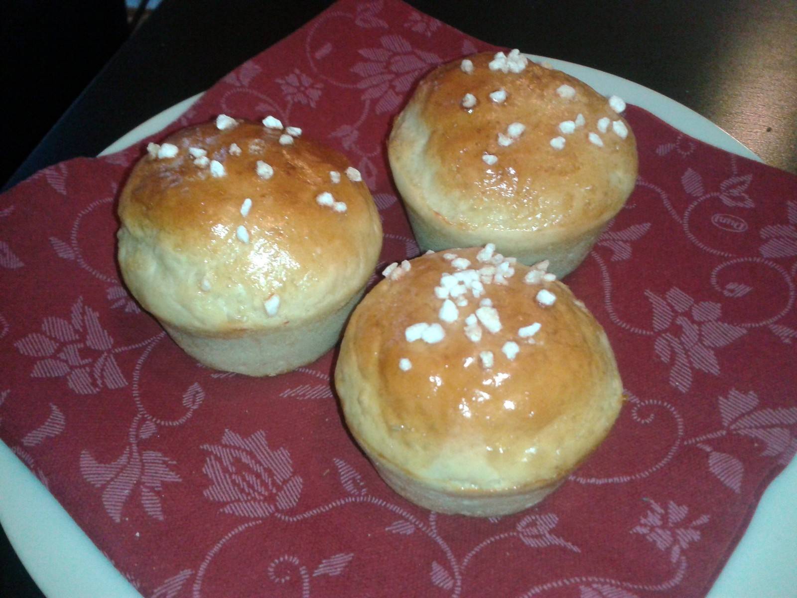 Zopfmuffins / Milchbrötchen