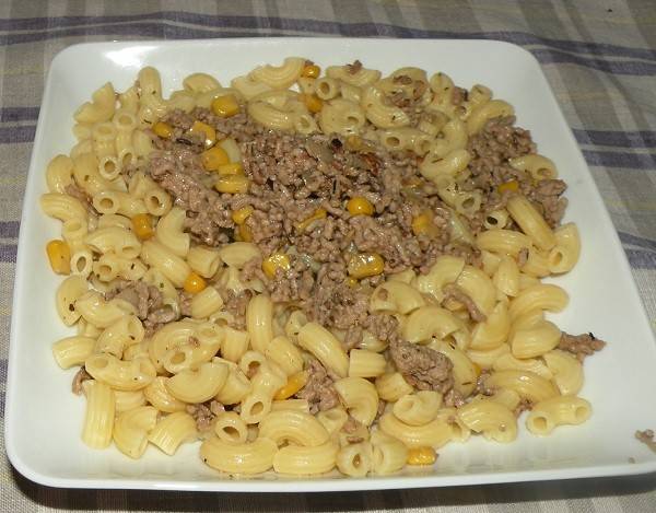 Haschee mit Mais