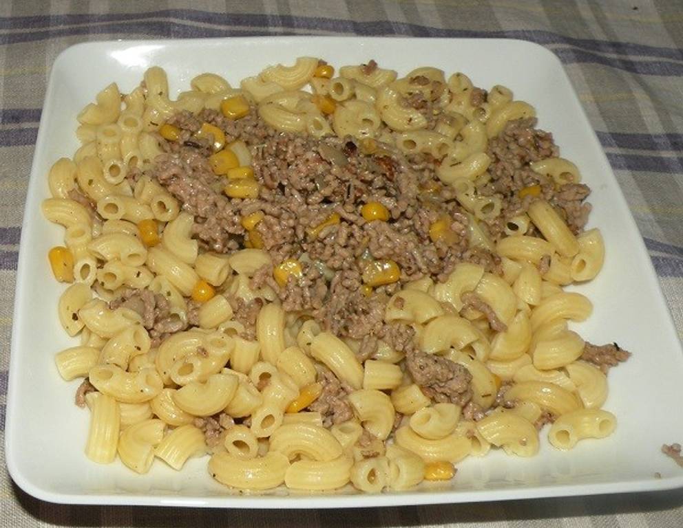 Haschee mit Mais Haschee mit Mais