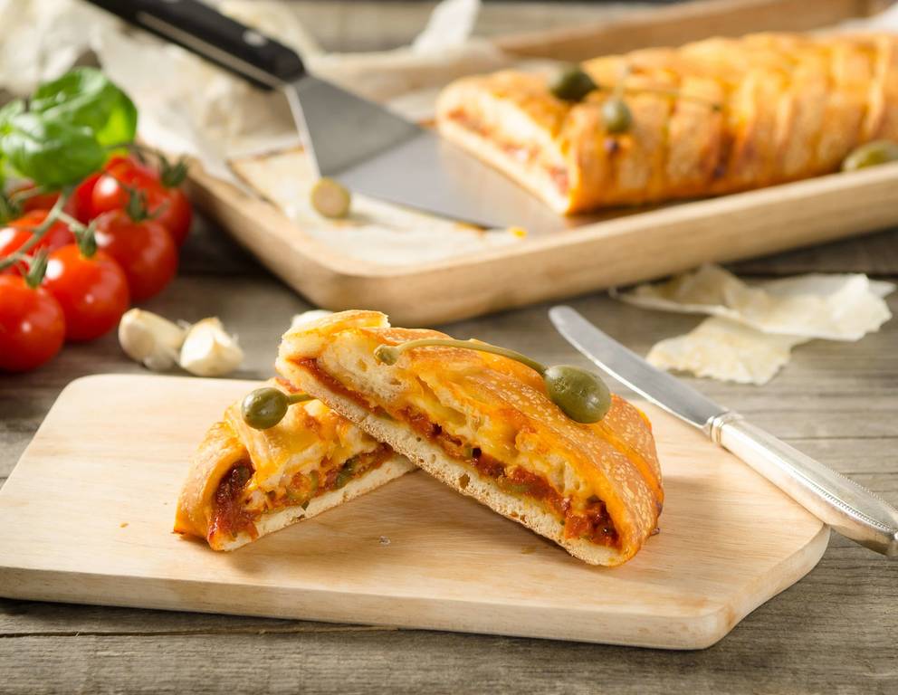 Pikantes Flechtbrot Pikantes Flechtbrot