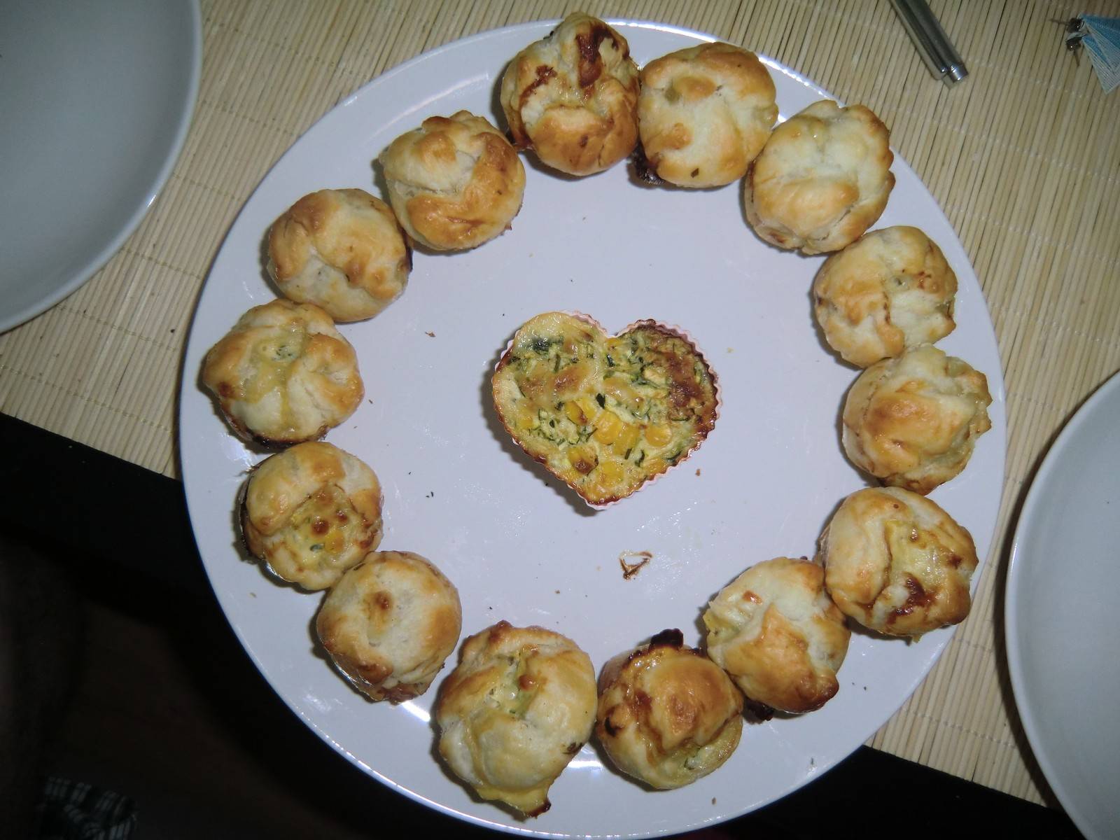 Mini-Blätterteigmuffins