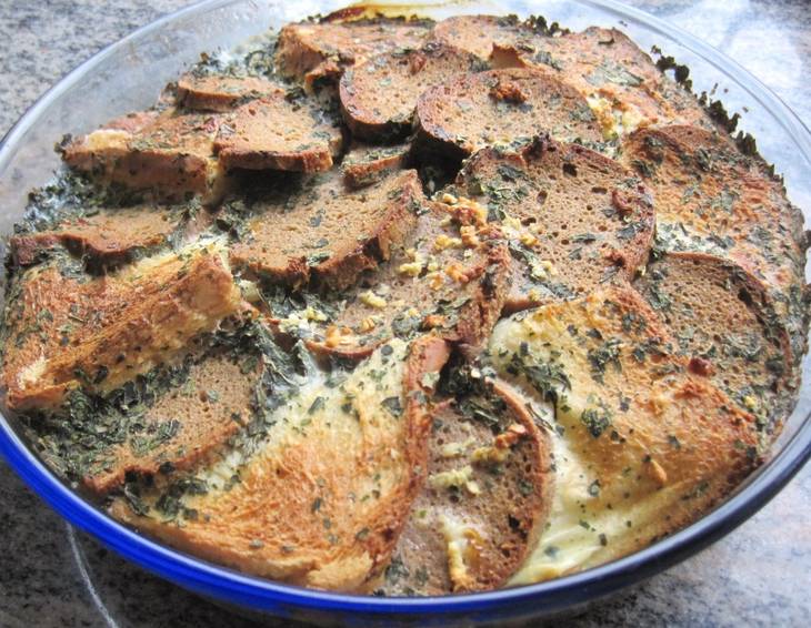 Fisch-Brot-Auflauf Fisch-Brot-Auflauf