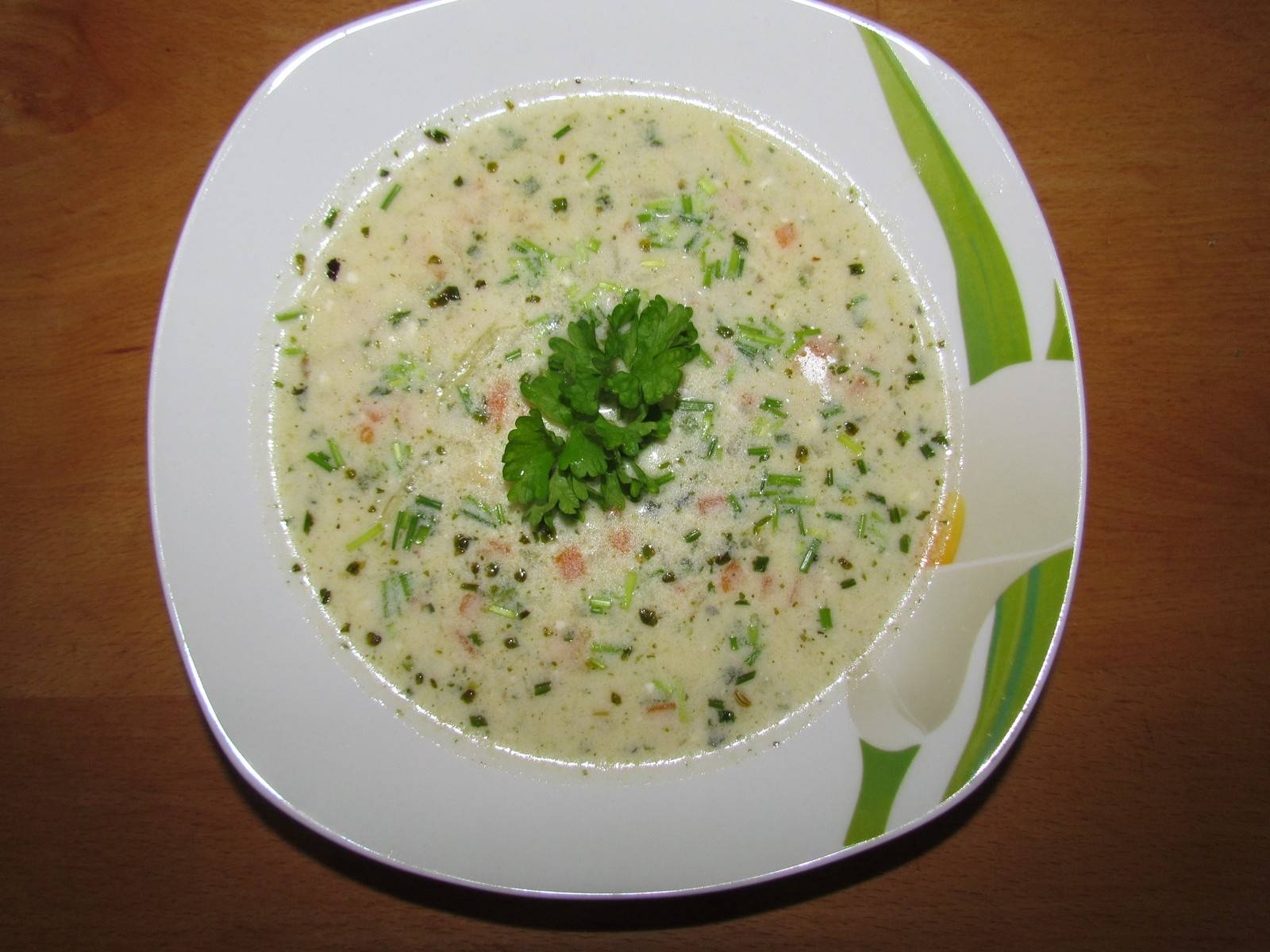 Buttermilch-Gemüse-Suppe