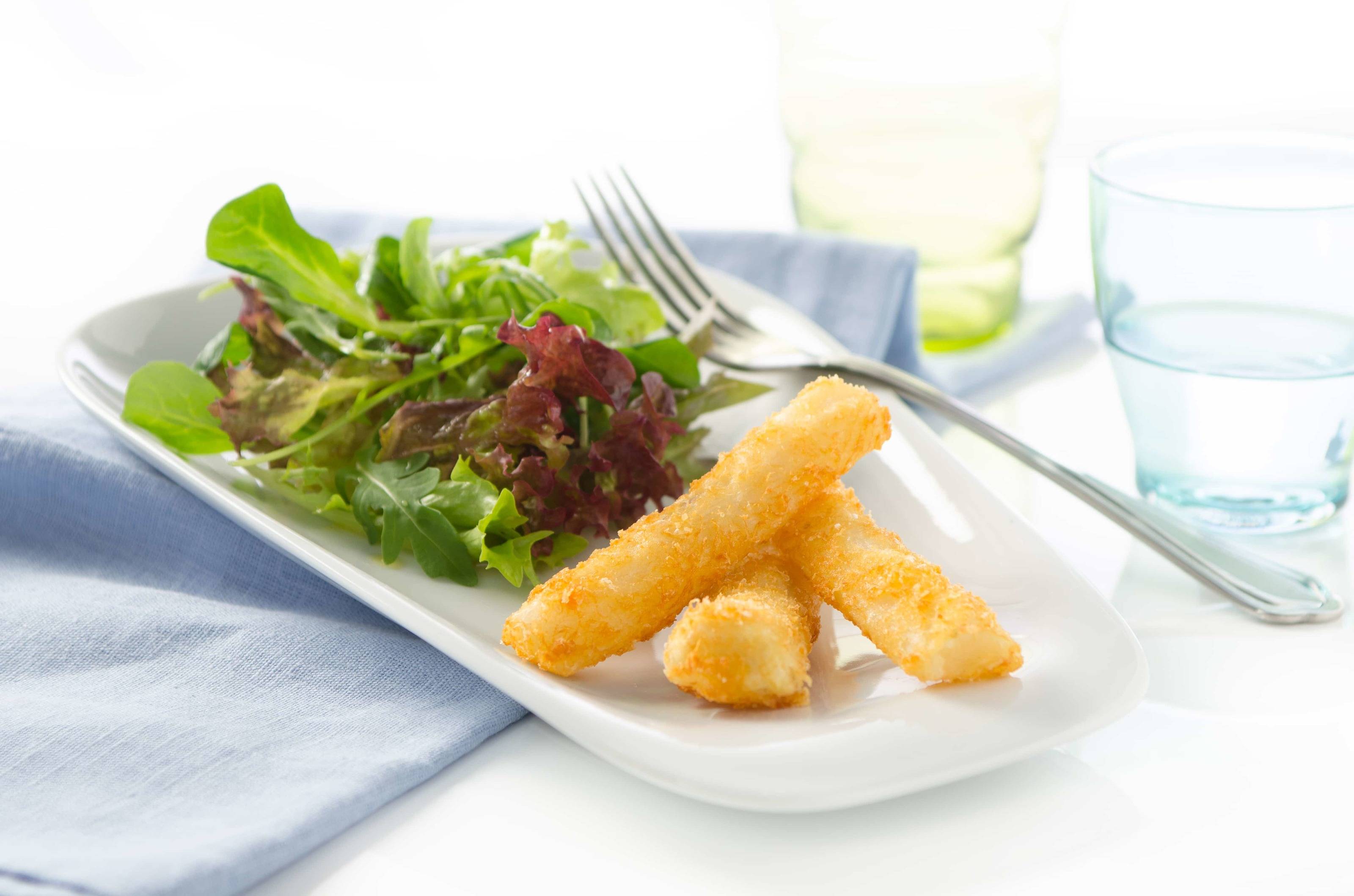 Schwarzwurzel im Parmesanmantel Rezept