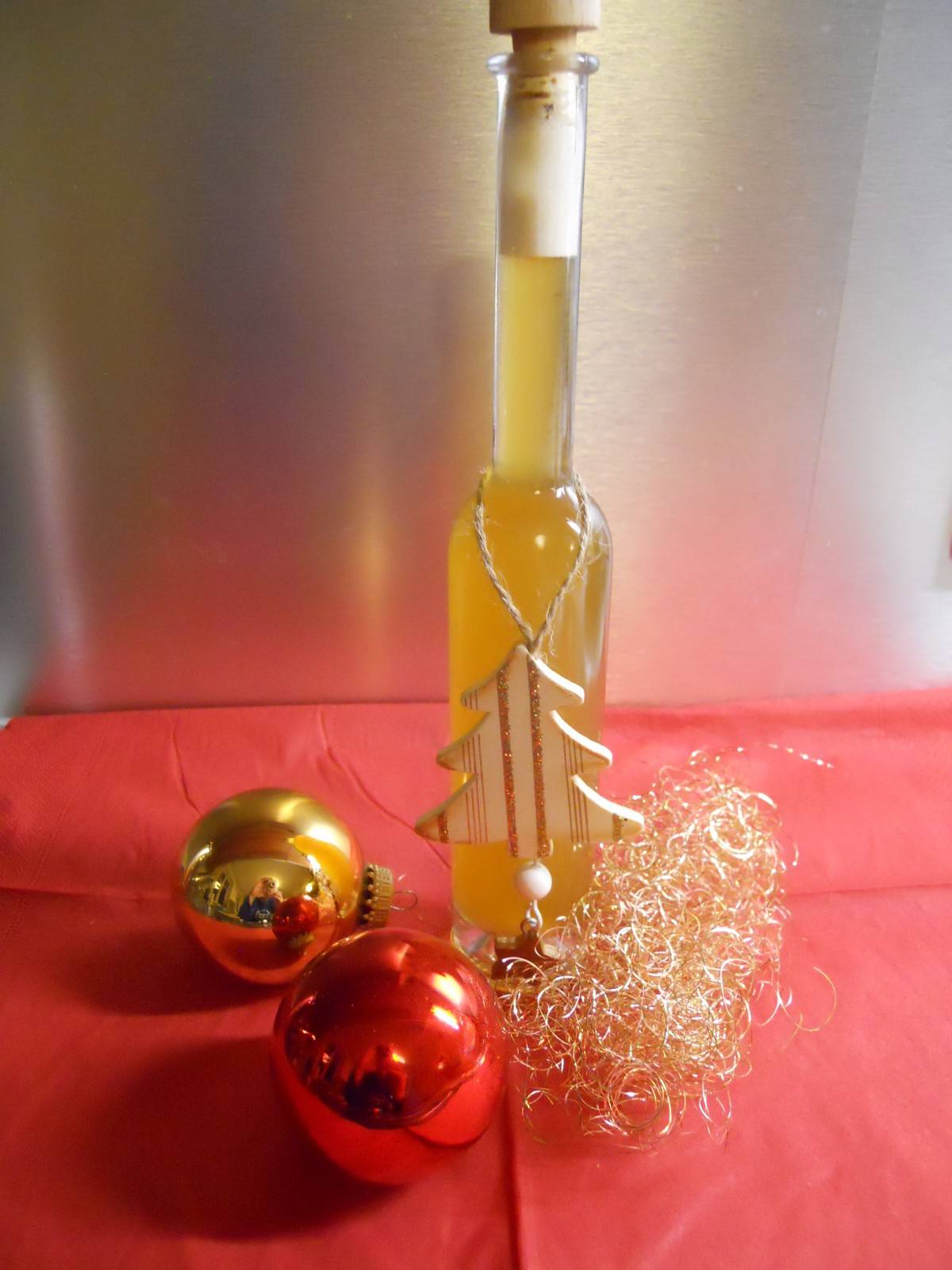 Weihnachtlicher Honiglikör