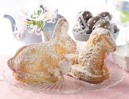 Schritt 16: Die fertigen Osterfiguren (der Teig kann natürlich auch in anderen Formen gebacken werden). Schritt 16: Die fertigen Osterfiguren (der Teig kann natürlich auch in anderen Formen gebacken werden).