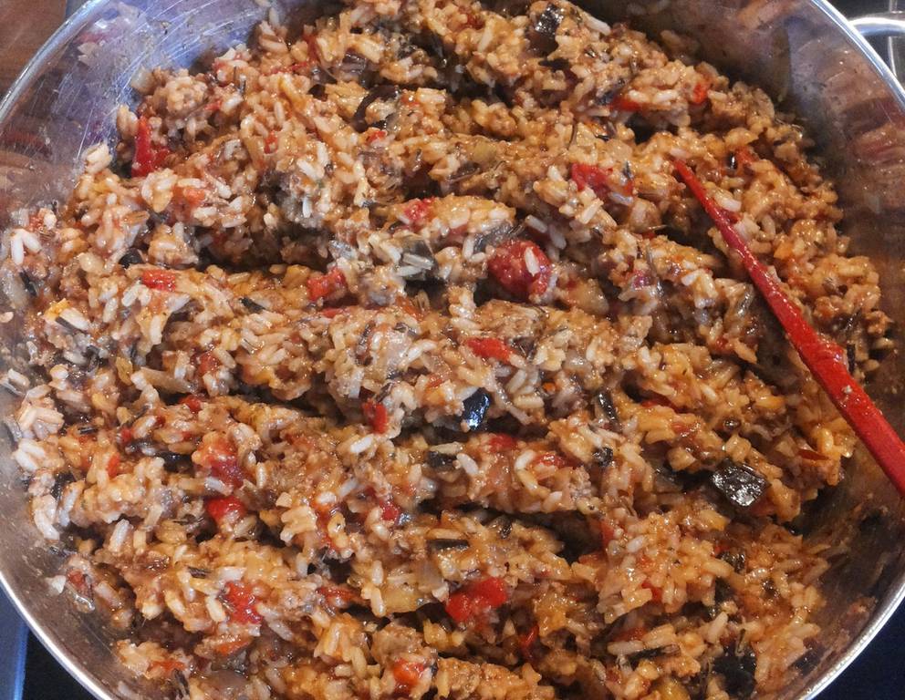 Faschierte Reispfanne Faschierte Reispfanne