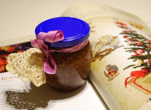 Weihnachtliche Feigen-Birnen-Marmelade Rezept - ichkoche.de