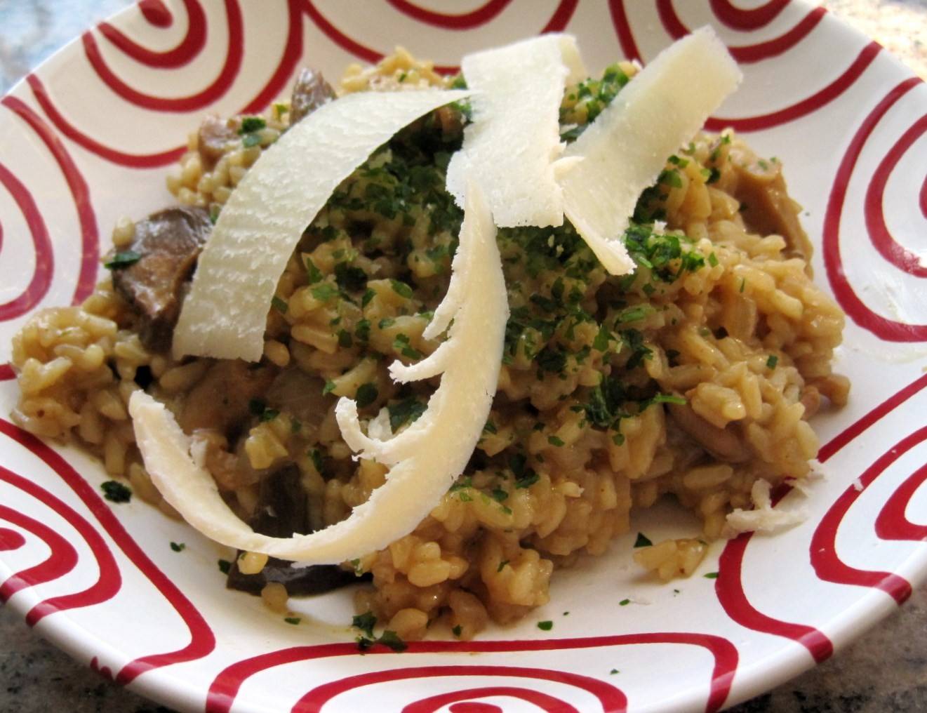 Risotto mit getrockneten Pilzen Rezept - ichkoche.ch