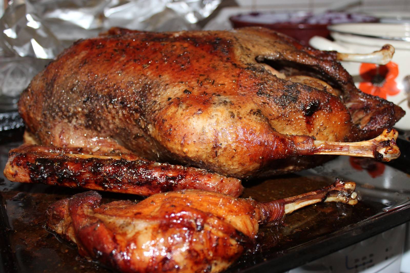 Gansl mit Apfelfüllung Rezept - ichkoche.ch Gansl mit Apfelfüllung Rezept - ichkoche.ch