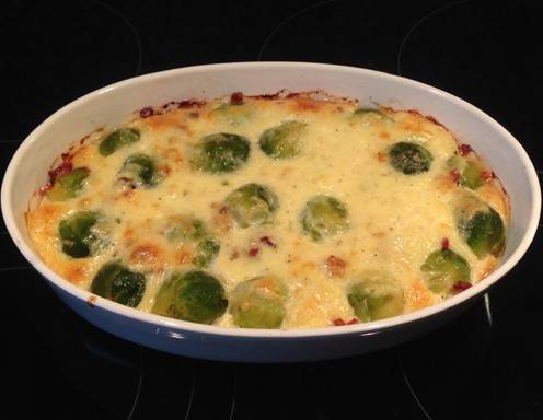Gratinierte Kohlsprosserl Rezept