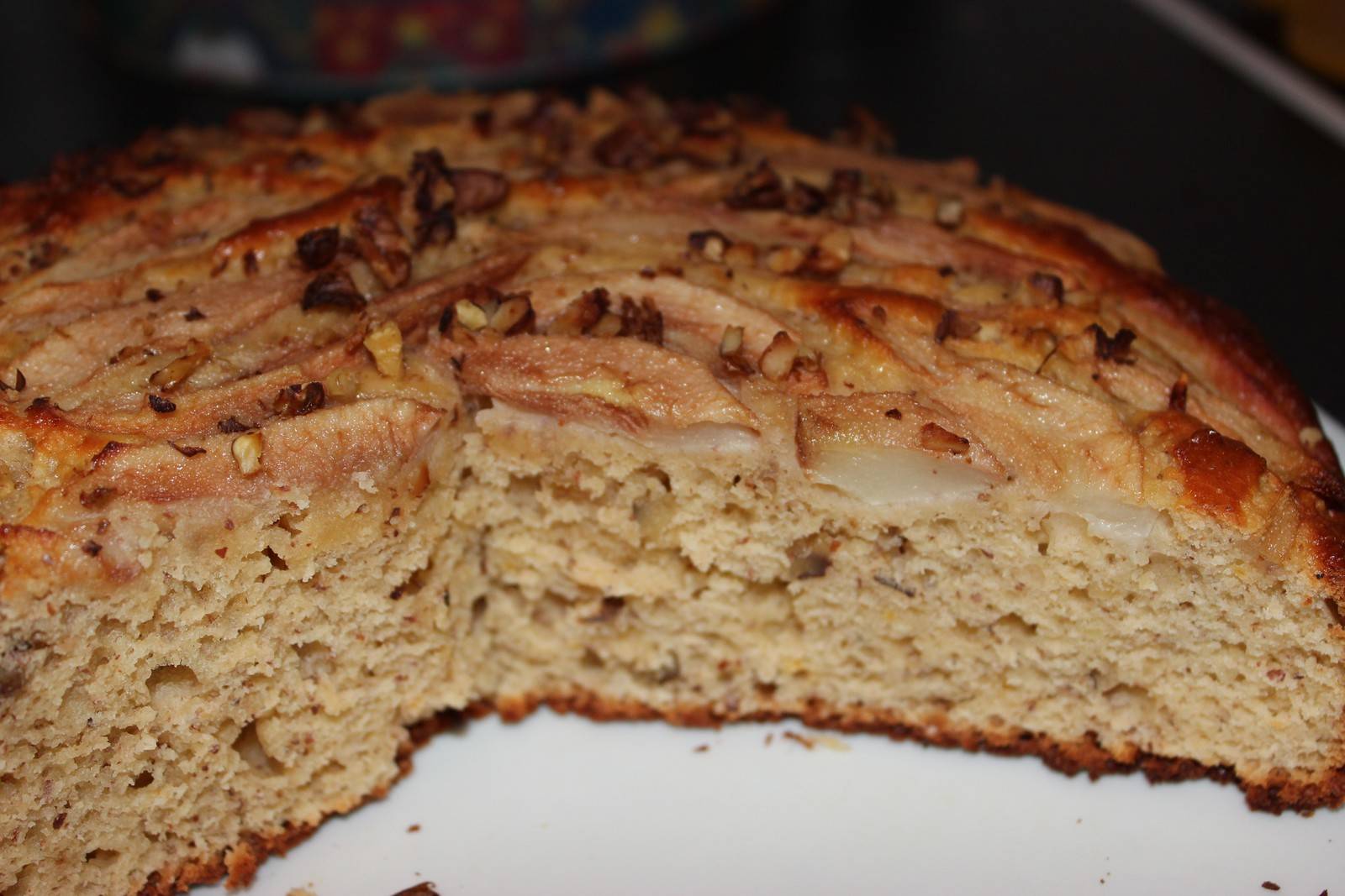 Birnen-Mandel-Kuchen