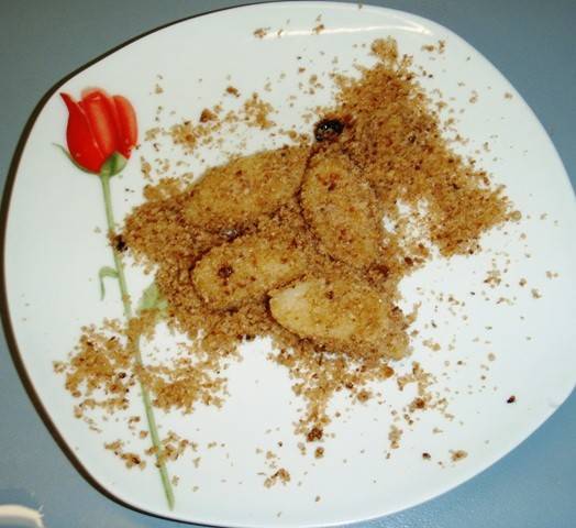 Süße Gnocchi mit Nussbröseln