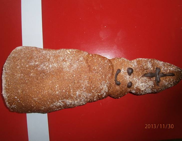 Dinkelvollkorn-Lebkuchen Nikolaus