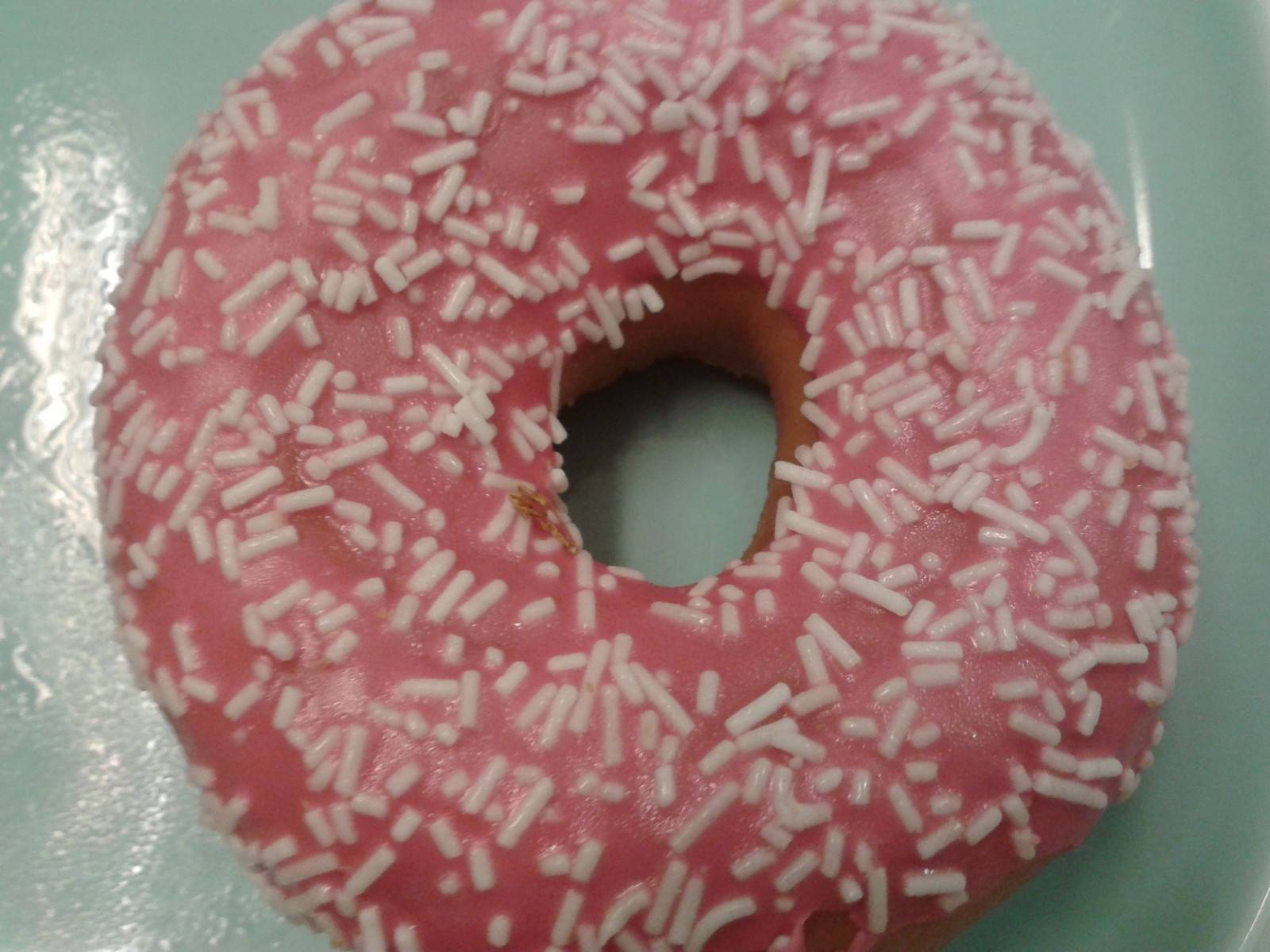 Donut mit Zuckerglasur