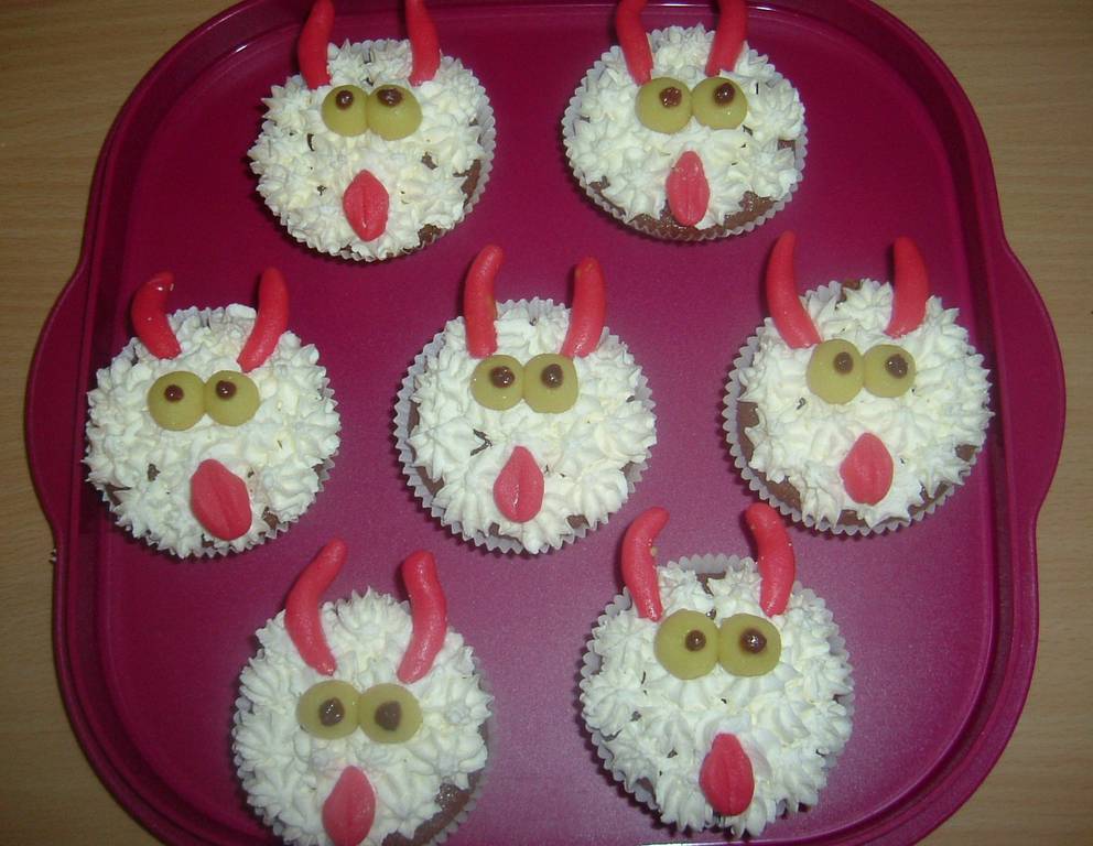 Krampusmuffins Krampusmuffins
