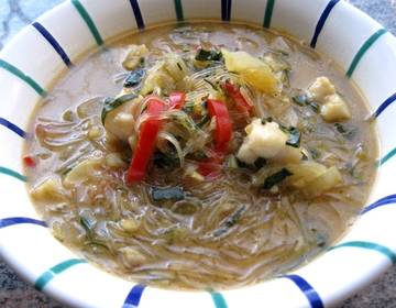 Misosuppe mit Pak Choi Misosuppe mit Pak Choi