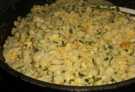Eiernockerl Rezept - ichkoche.ch