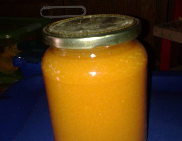 Karotten-Apfel-Orangen-Marmelade