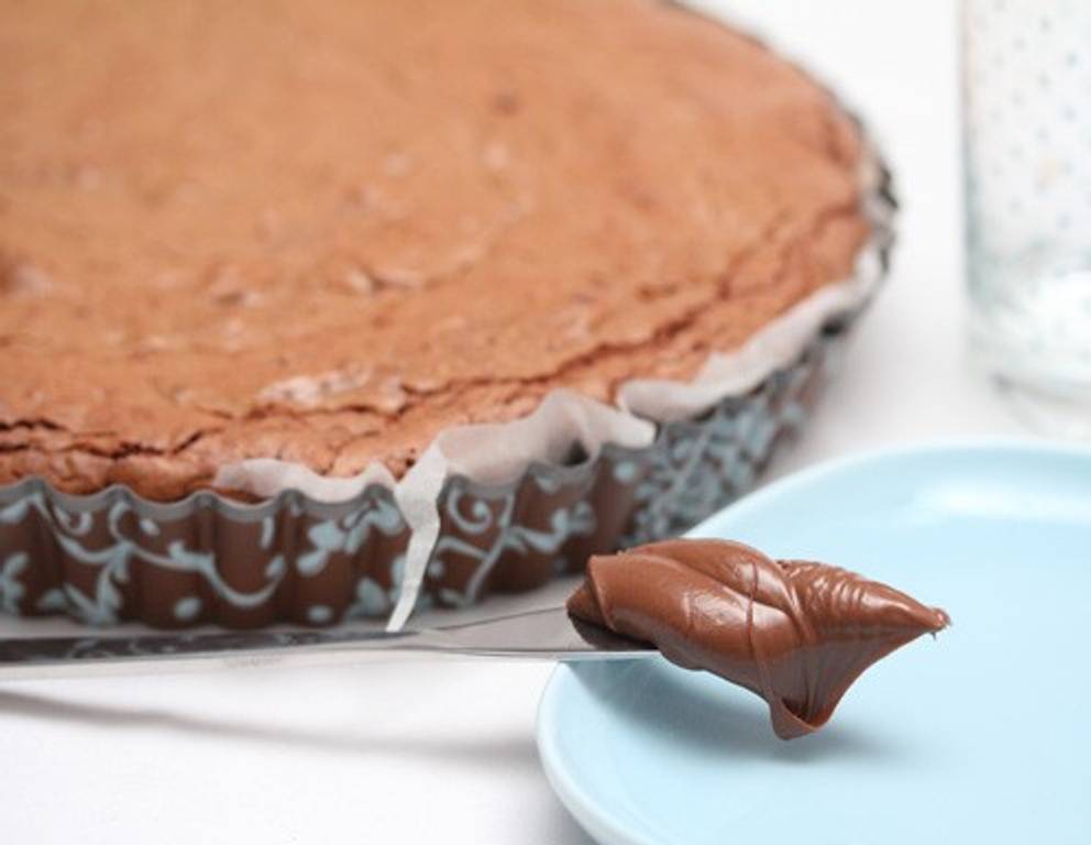 Super Soft Nutella Brownies Super Soft Nutella Brownies