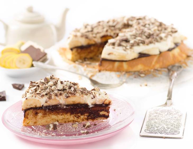 Pausenschnitten-Bananen-Torte Pausenschnitten-Bananen-Torte