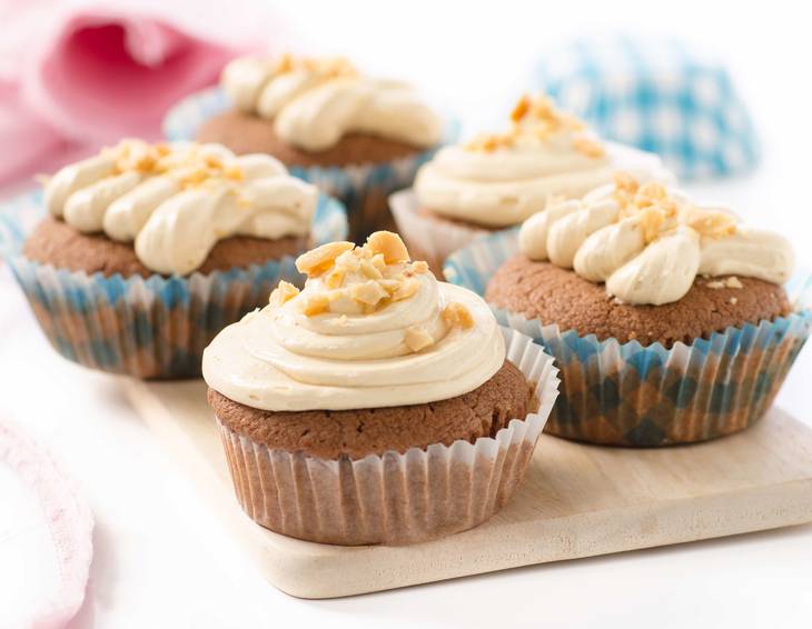 Schokoladen-Erdnussbutter-Muffins Schokoladen-Erdnussbutter-Muffins