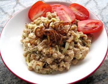 Käse-Vollkorn-Nockerl Käse-Vollkorn-Nockerl