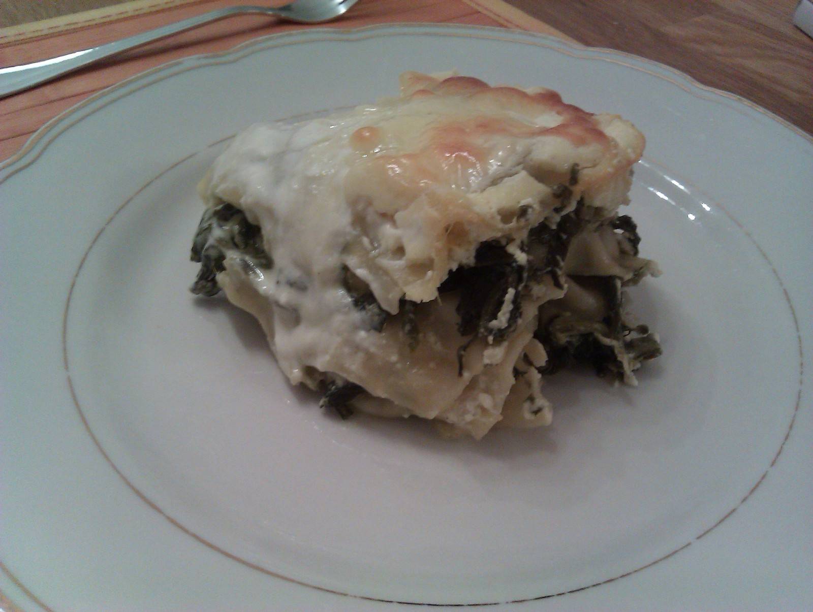 Spinatlasagne