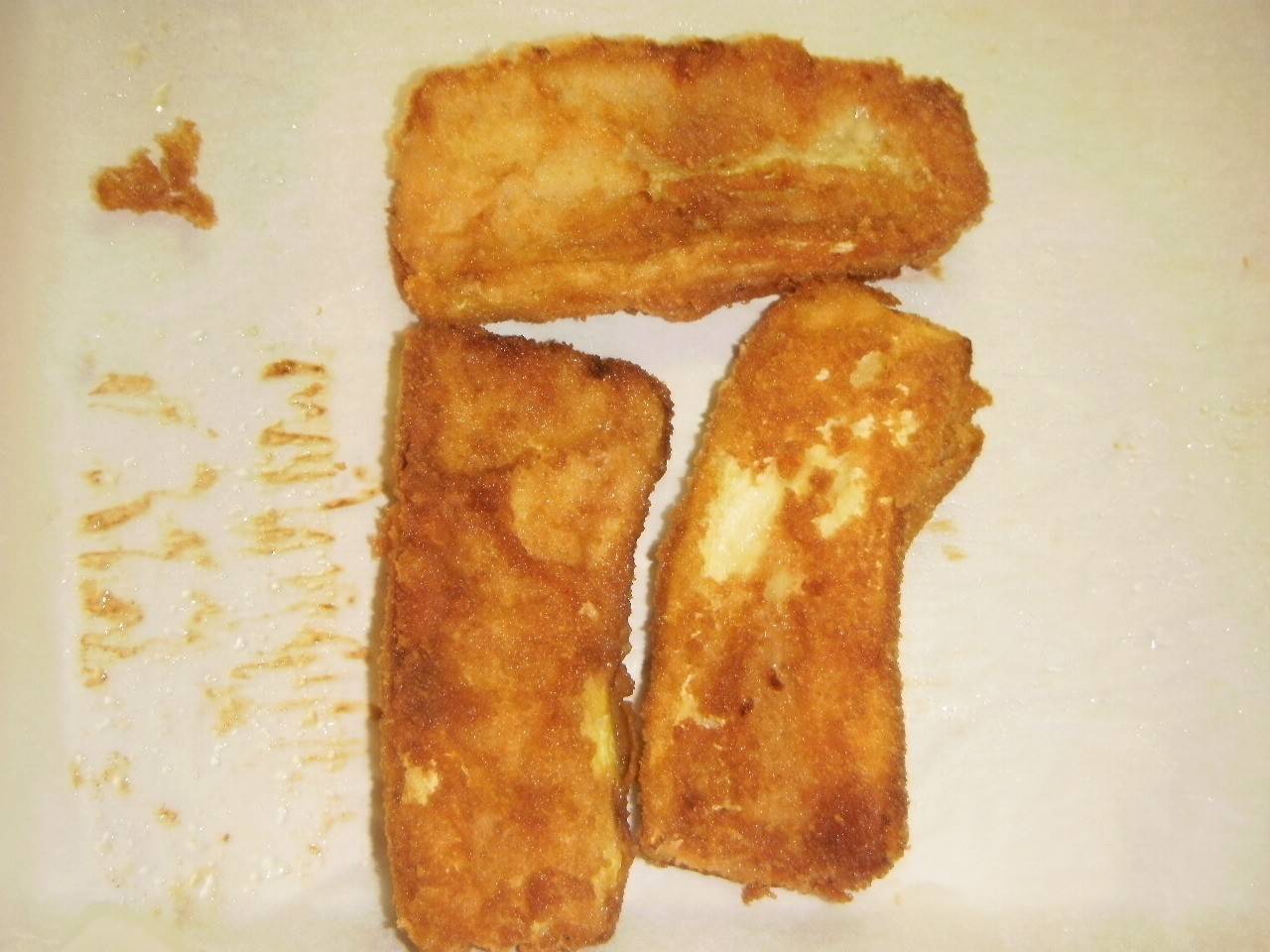 Panierte Zuchini