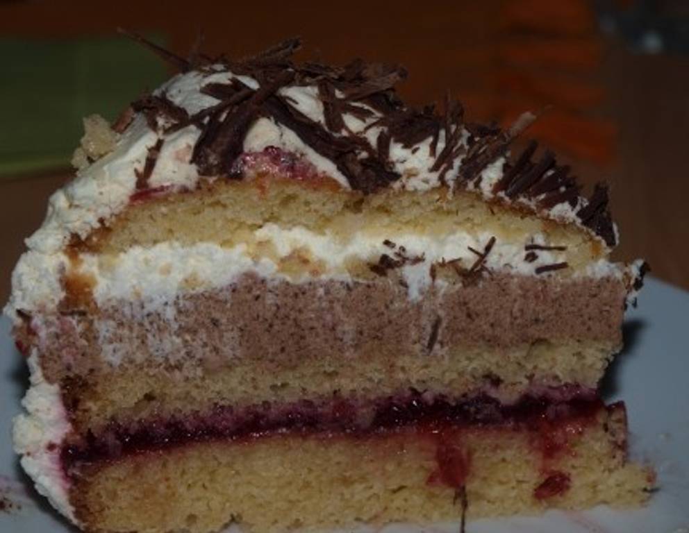 Preiselbeer-Mozart-Torte Preiselbeer-Mozart-Torte