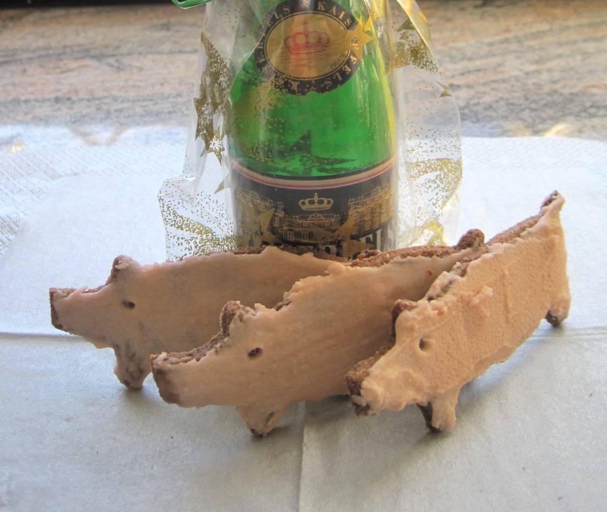 Rosa Glücksschweine Rezept - ichkoche.de