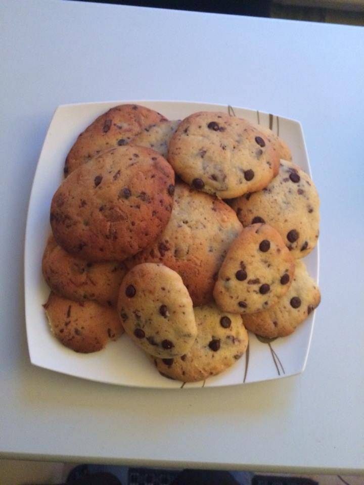 Chocolate Crisp Cookies