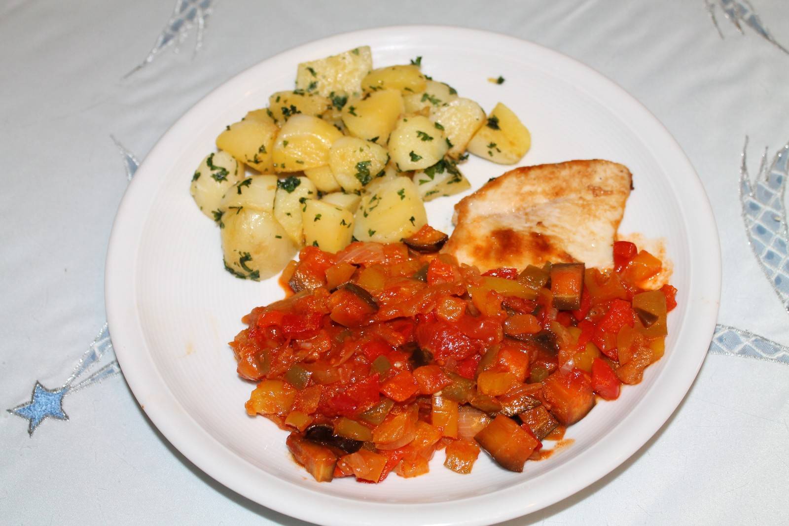 Melanzani-Paprikagemüse Rezept - ichkoche.ch Melanzani-Paprikagemüse Rezept - ichkoche.ch