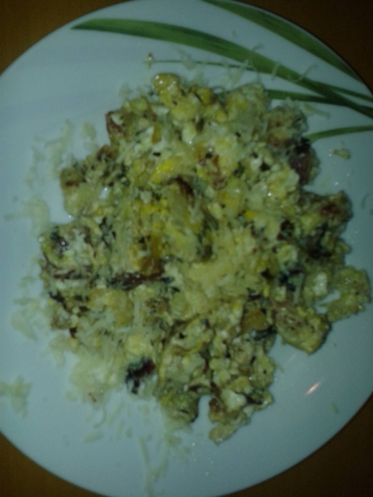 Eierspeise mit Chinakohl