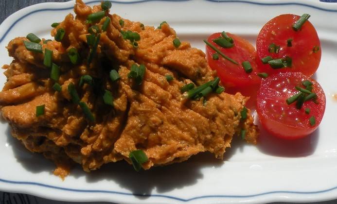 Topfenaufstrich mit Paradeisern Rezept - ichkoche.de Topfenaufstrich mit Paradeisern Rezept - ichkoche.de