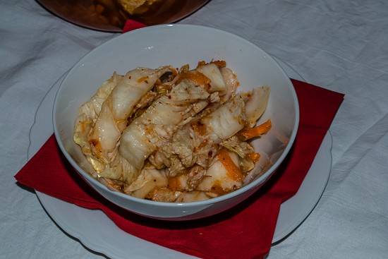 Kimchi - eingelegter Chinakohl aus Korea