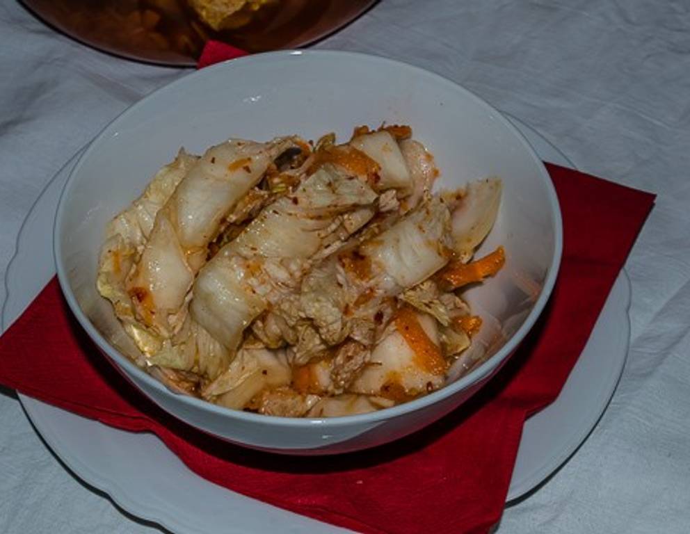Kimchi - eingelegter Chinakohl aus Korea