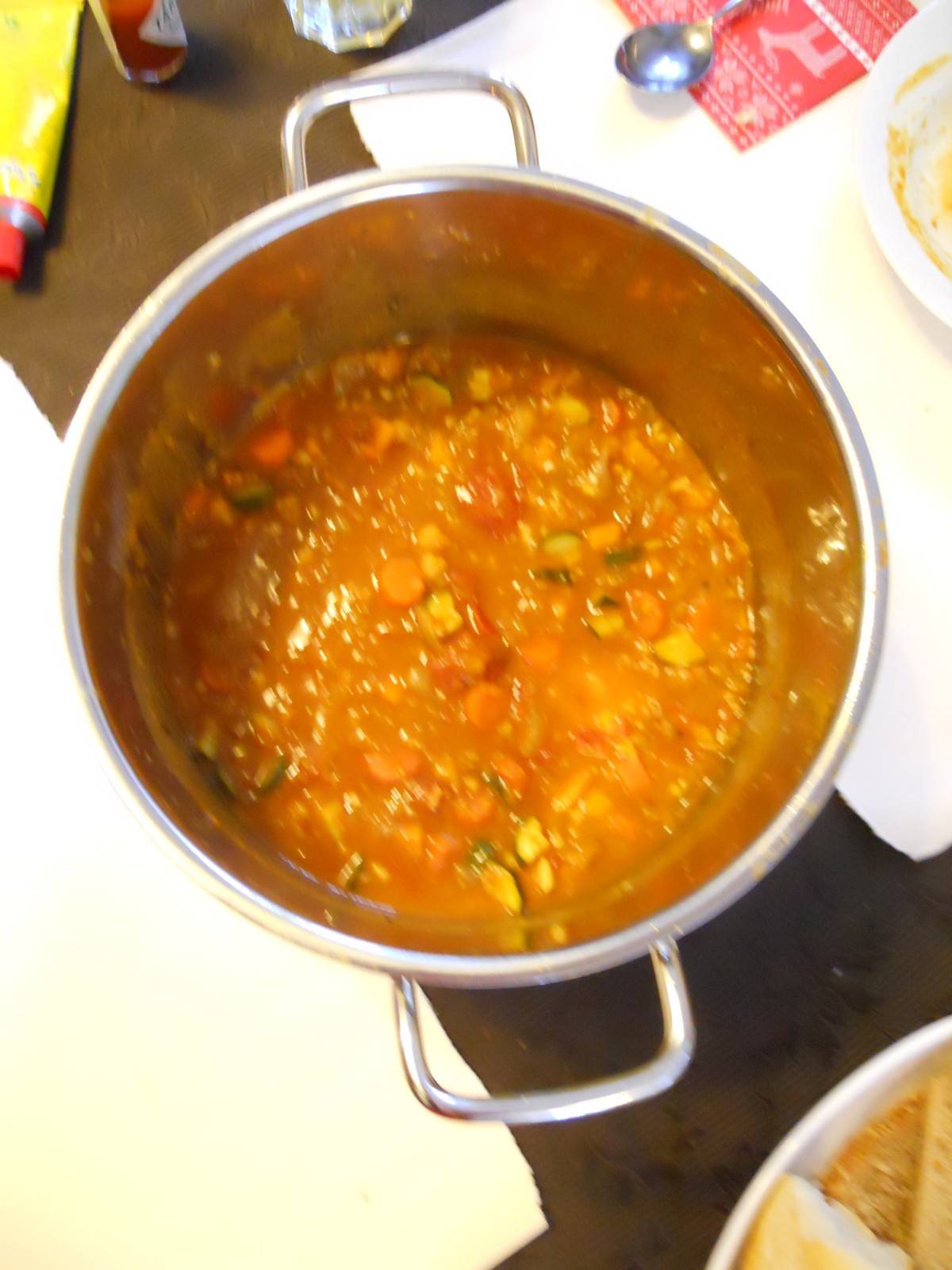 Scharfer Gemüse-Linseneintopf indischer Art Rezept - ichkoche.de Scharfer Gemüse-Linseneintopf indischer Art Rezept - ichkoche.de