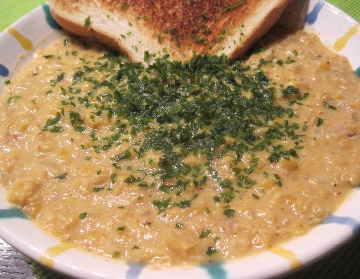 Linsensuppe mit Ingwer Linsensuppe mit Ingwer
