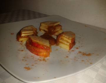 Schlanke Apfel-Zimt-Häppchen Schlanke Apfel-Zimt-Häppchen