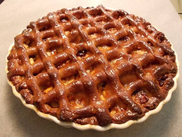Apfel-Gitter-Kuchen weizenfrei