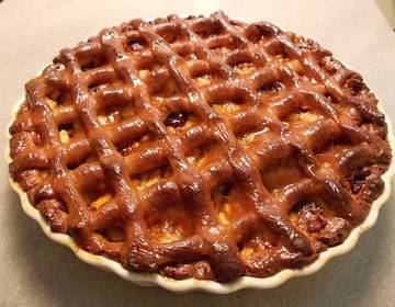 Apfel-Gitter-Kuchen weizenfrei Apfel-Gitter-Kuchen weizenfrei