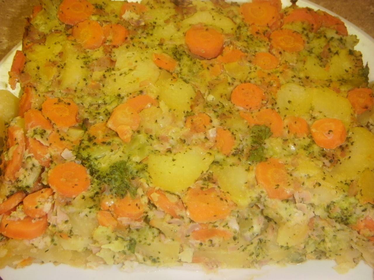 Kartoffel-Karotten-Auflauf