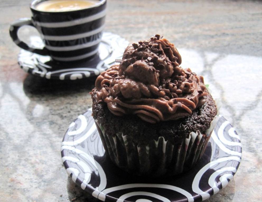 Schoko-Orangen-Cupcakes Schoko-Orangen-Cupcakes