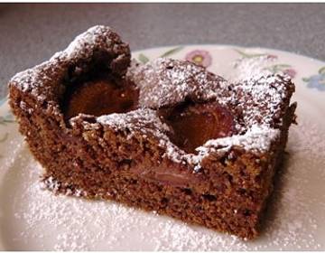 Schokolade–Marillenkuchen