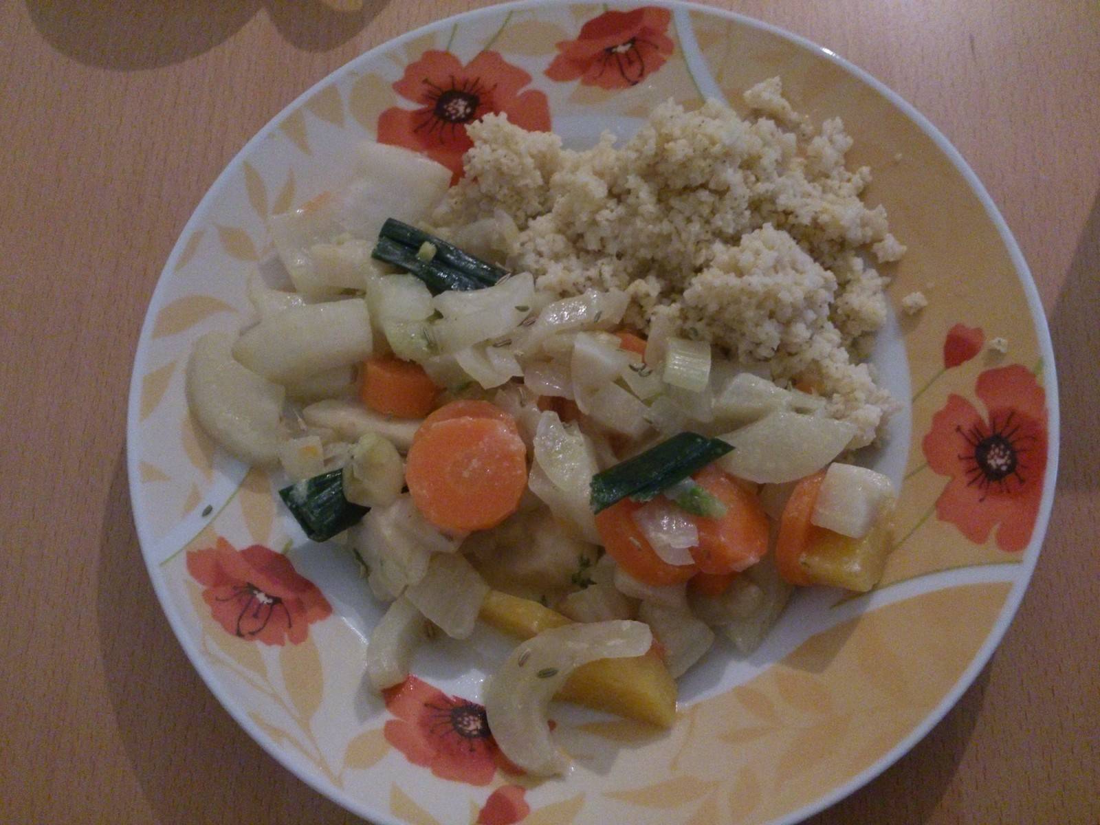 TCM-Fenchelgemüse mit Hirse